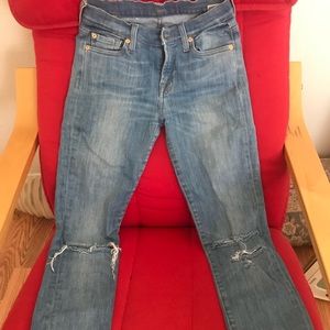 7 for all mankind jeans.